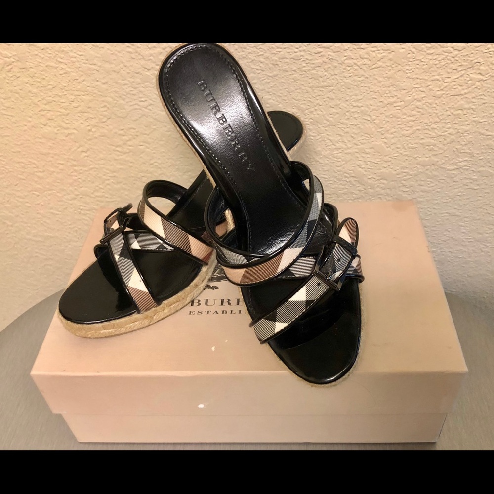 Authentic Burberry Espadrilles